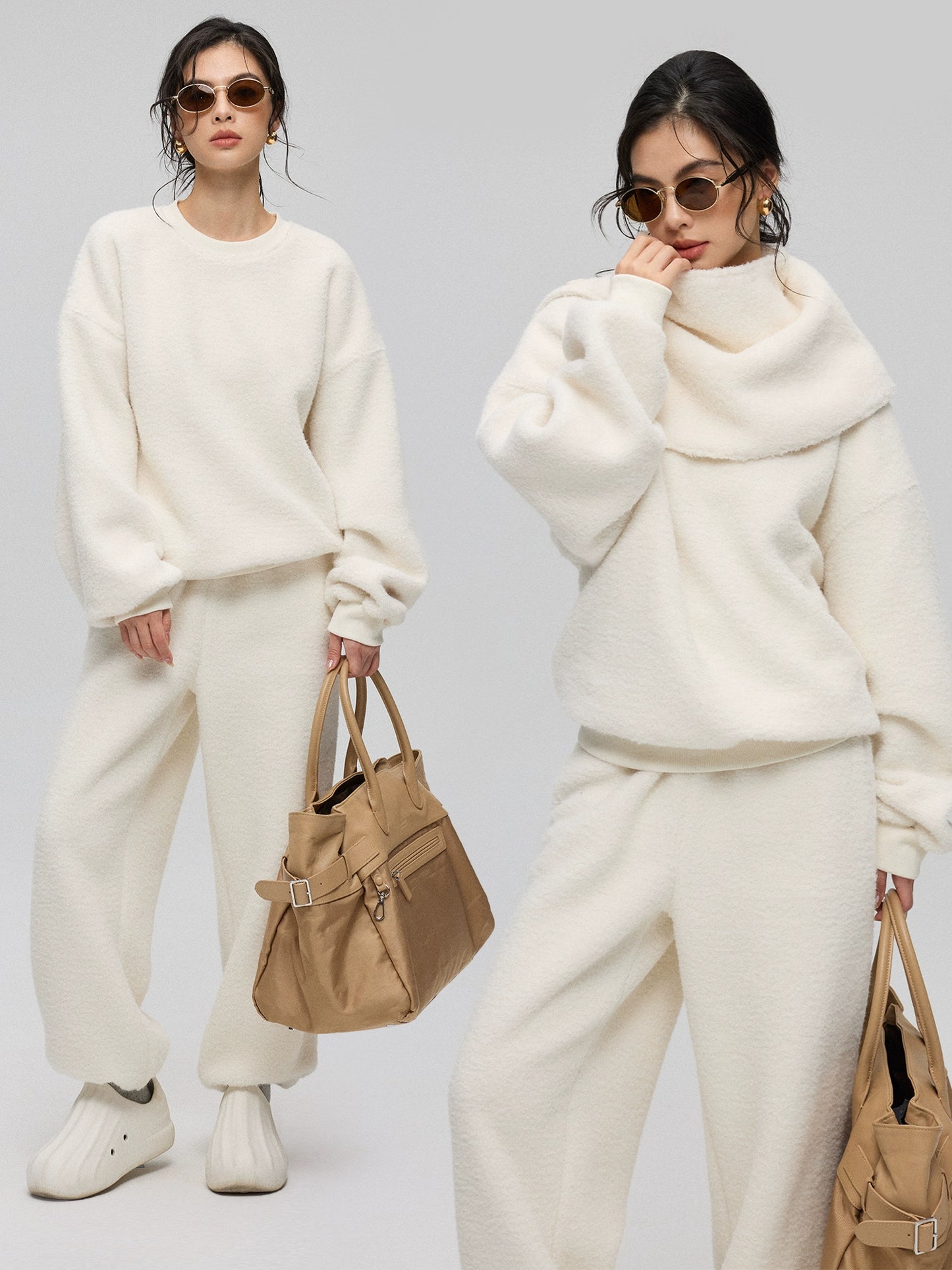 秋冬向けのふわもこセットアップ（別売り）(CZ366)