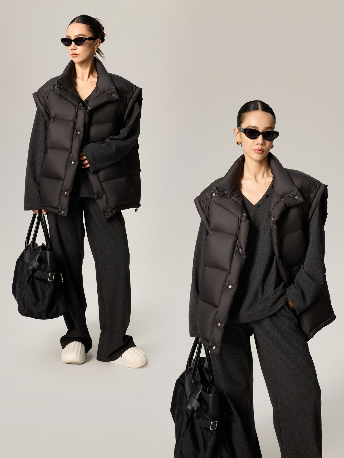 パフ　ダウンベスト（AVN031）