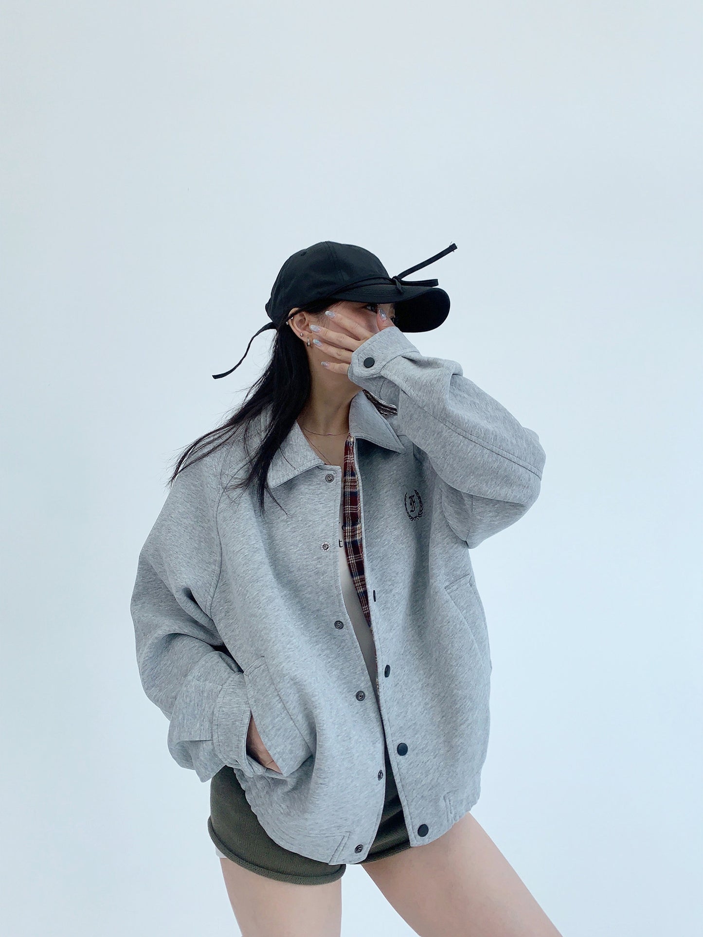 ヴィンテージ翻襟ショートジャケット（AVN050）