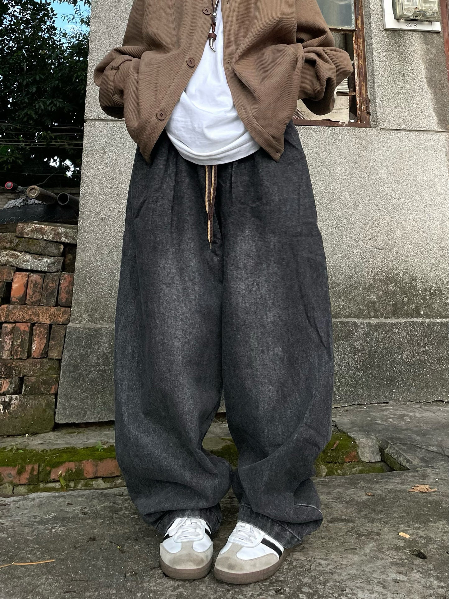 日系レトロ・340gヘビーウェイトワイドデニム（AVN006）