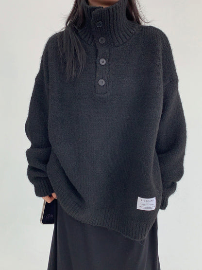 加厚ハイネックニット（AVN051）