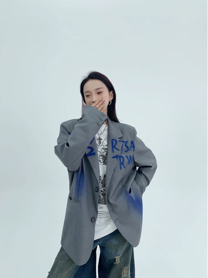 ハンドグラフィティオーバージャケット(CZ005)