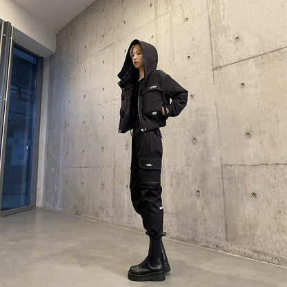 高腰カーゴジョガーパンツ(CA381)