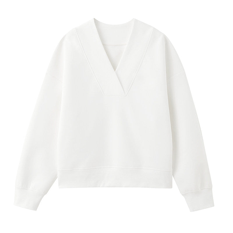 Vネックリブセットアップ（別売り）(MF278)