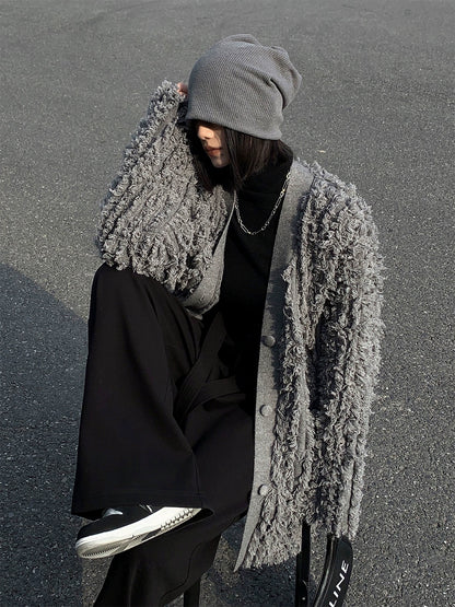 北極ふわもこボア・ビッグシルエットコート(MF945)