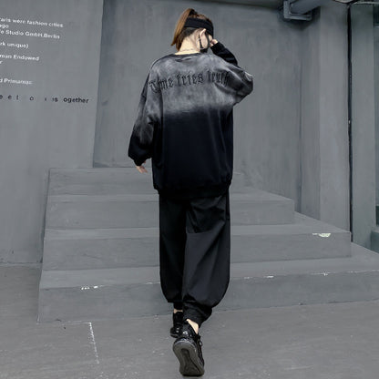 Mクールモード・ブラックグラデーション（スウェット＋ワイドパンツ）（AVN002）