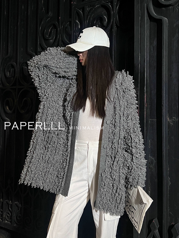 北極ふわもこボア・ビッグシルエットコート(MF945)