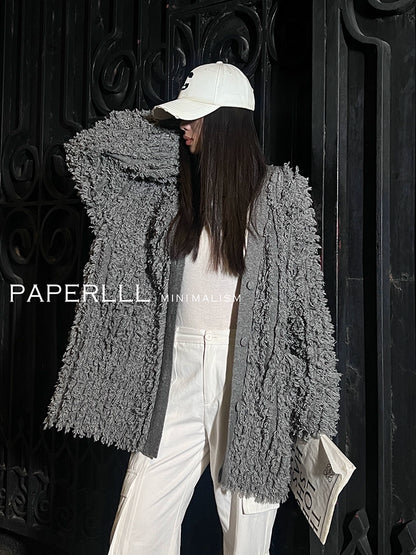 北極ふわもこボア・ビッグシルエットコート(MF945)