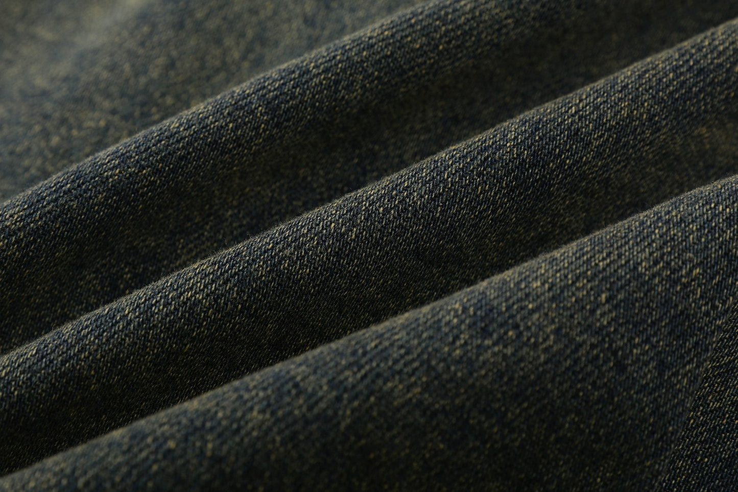 レトロデニムショートジャケット｜レザーパッチ切替アウター(CZ356)