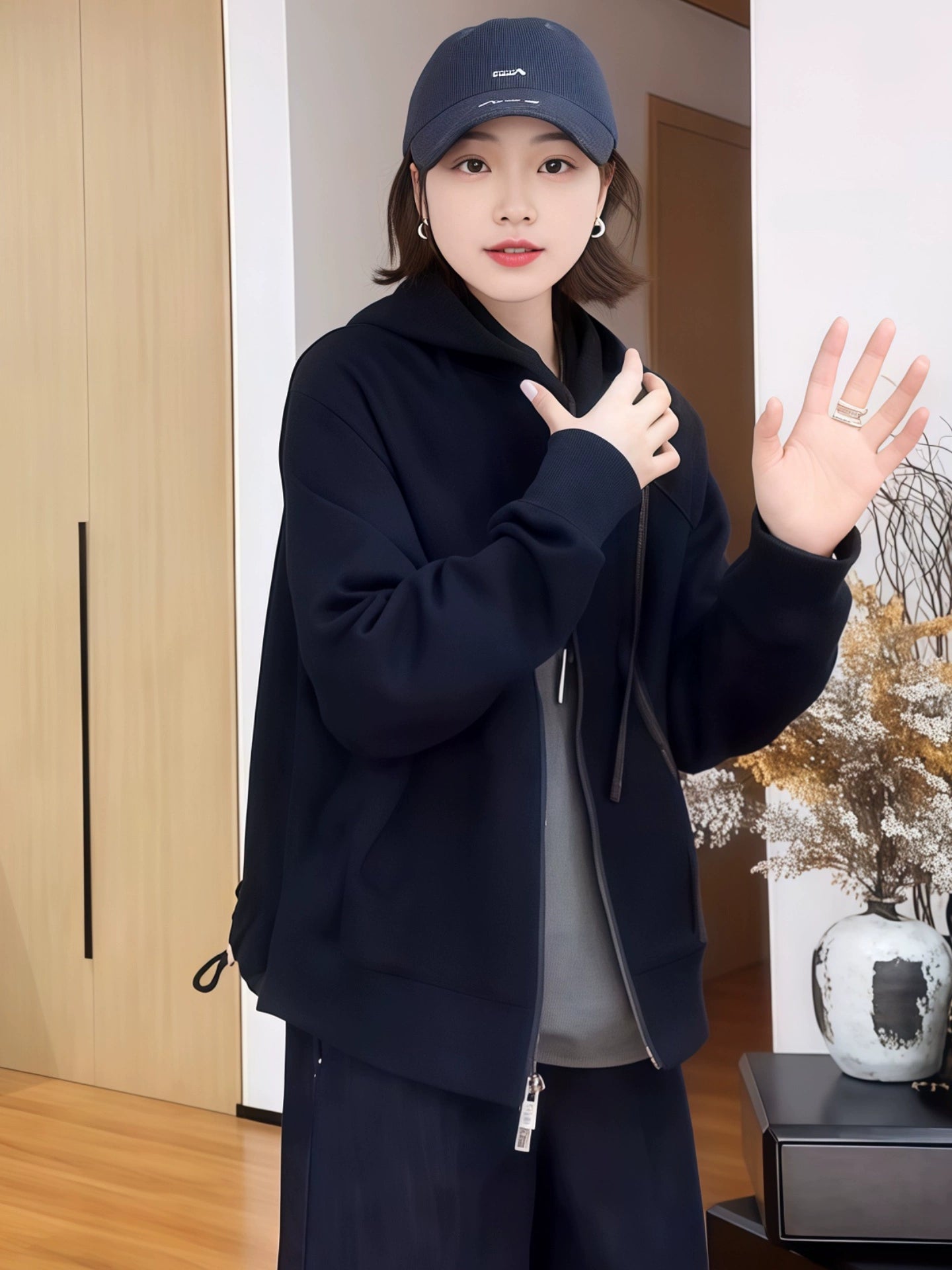 スポーティーZIPフーディ（CZ322）