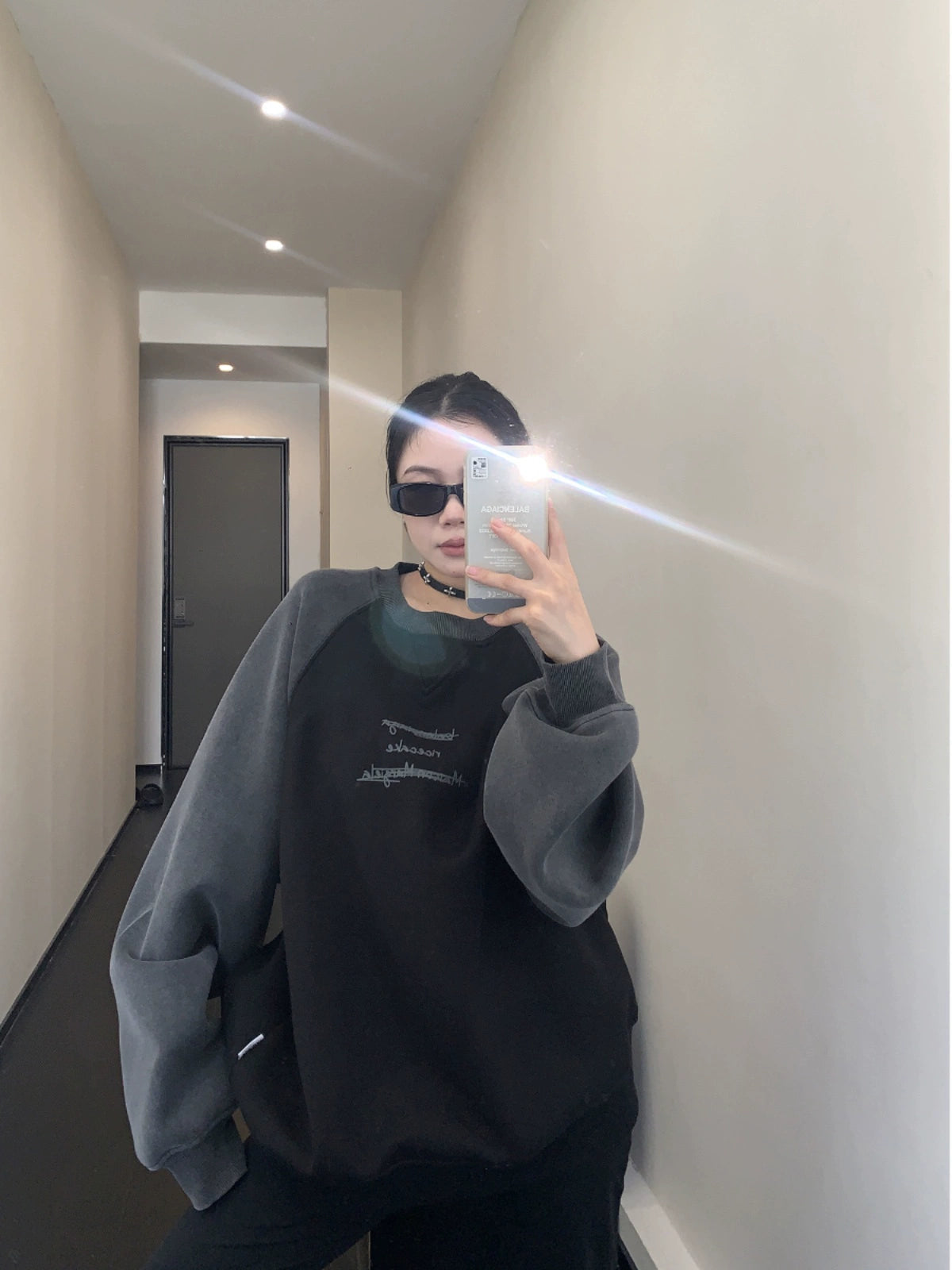 ヴィンテージ裏起毛スウェット｜冬のストリートスタイル(HU077)