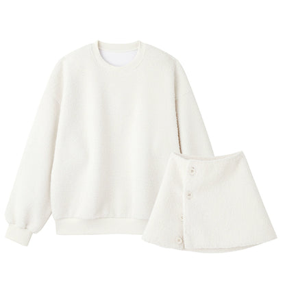 秋冬向けのふわもこセットアップ（別売り）(CZ366)