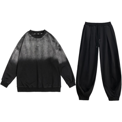 Mクールモード・ブラックグラデーション（スウェット＋ワイドパンツ）（AVN002）