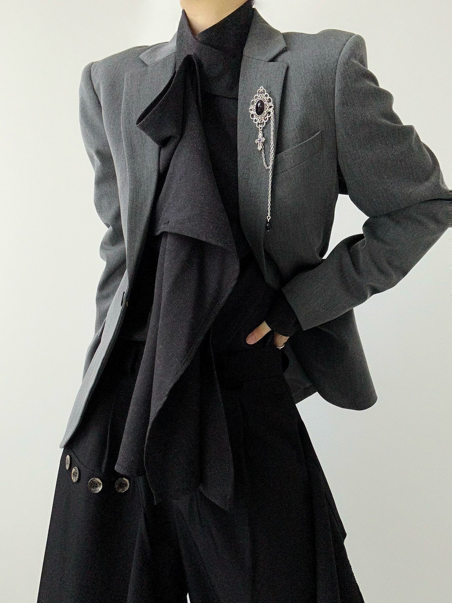 デザイン西装外套ジャケット(HU591)