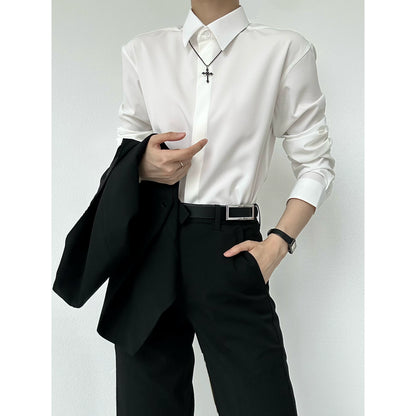 上品モード 長袖シャツ(HU294)