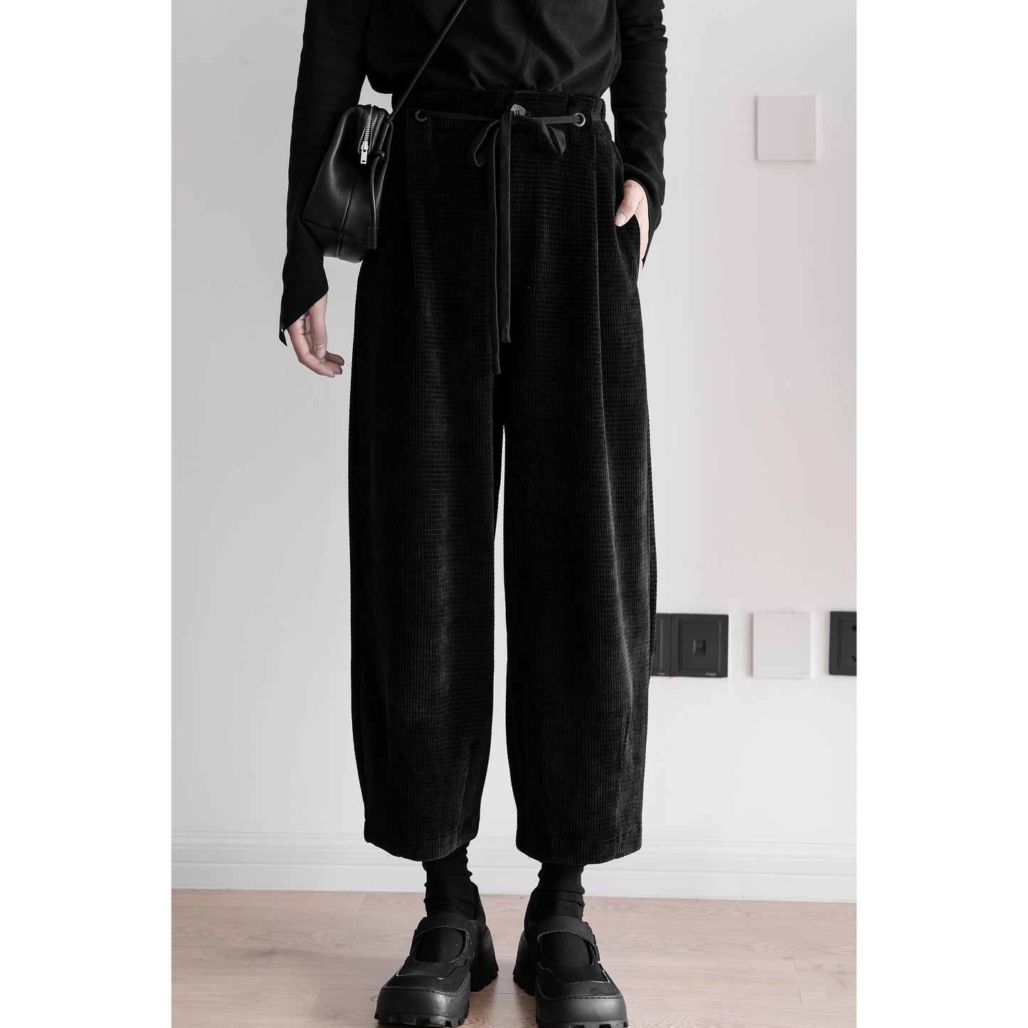 暗黒風コーデュロイワイドパンツ(CZ009)