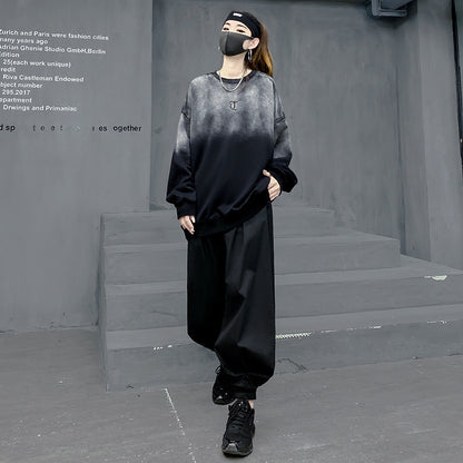 Mクールモード・ブラックグラデーション（スウェット＋ワイドパンツ）（AVN002）