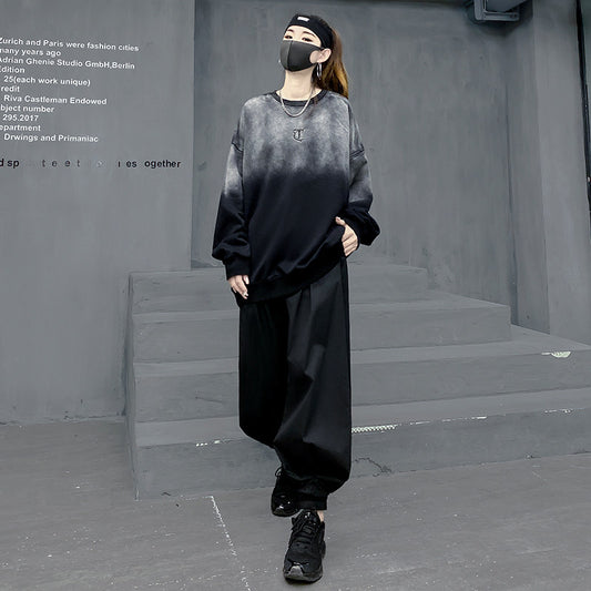 Mクールモード・ブラックグラデーション（スウェット＋ワイドパンツ）（AVN002）