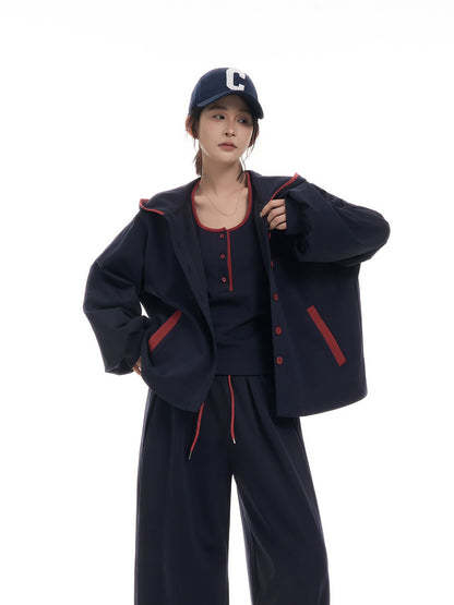 韓系リラックスカジュアルスウェット（CZ360）