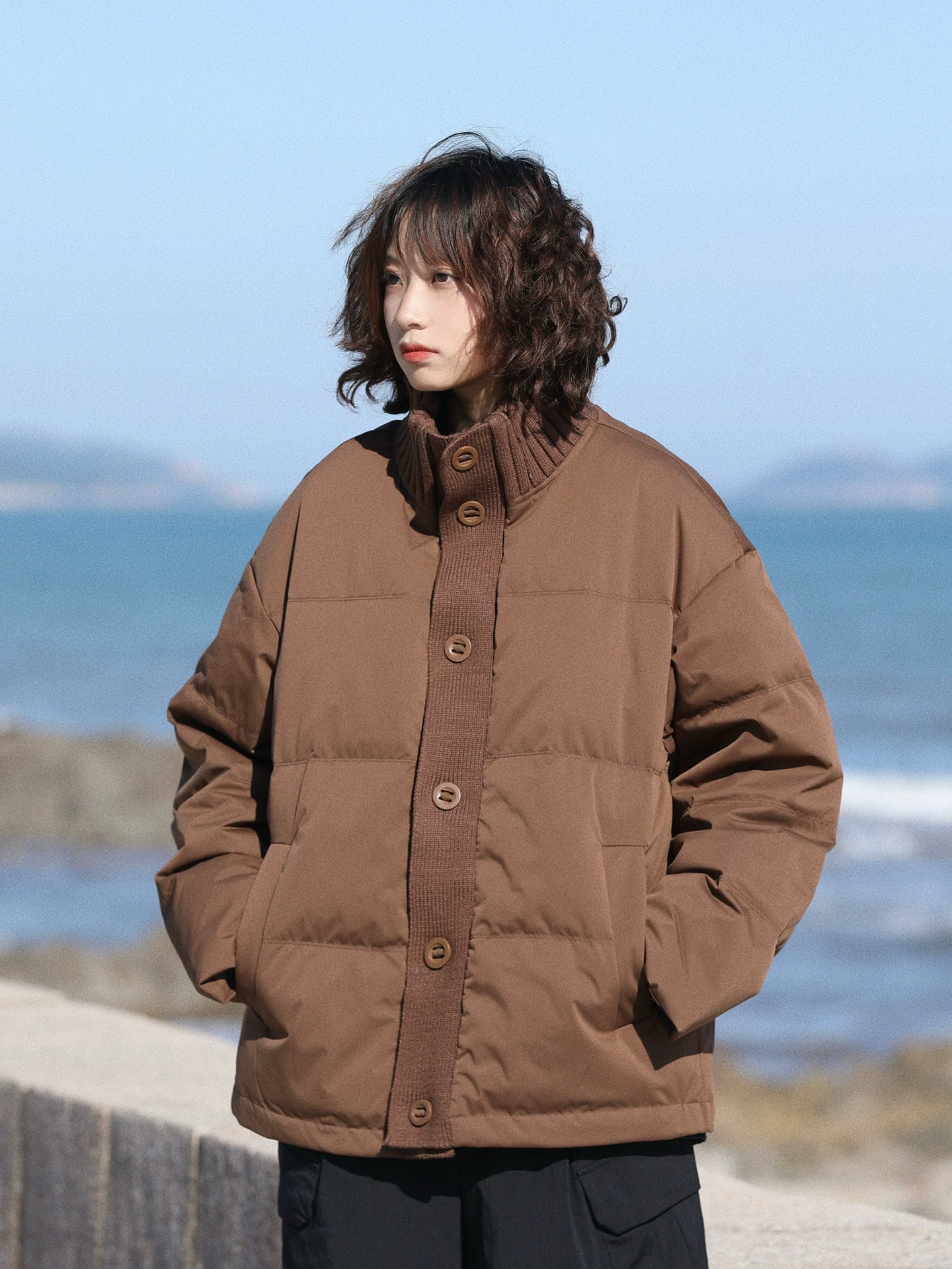 冬季・毛糸ダウン（CA400）