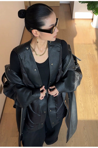 レザー×ウールのハイブリッドダウン(CZ199)