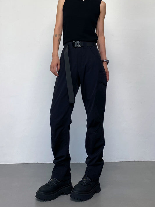 防水裏起毛カーゴジョガーパンツ（HU108）