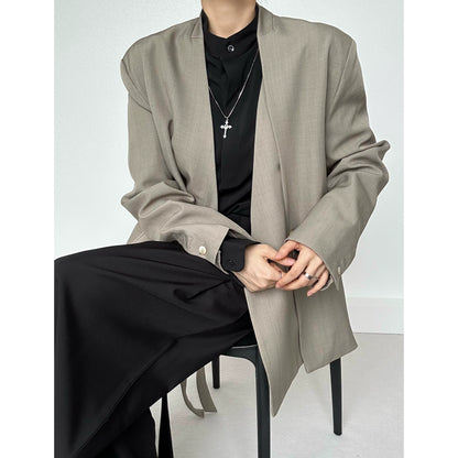 レトロモード調 飄帯付き西装ジャケット(MF288)