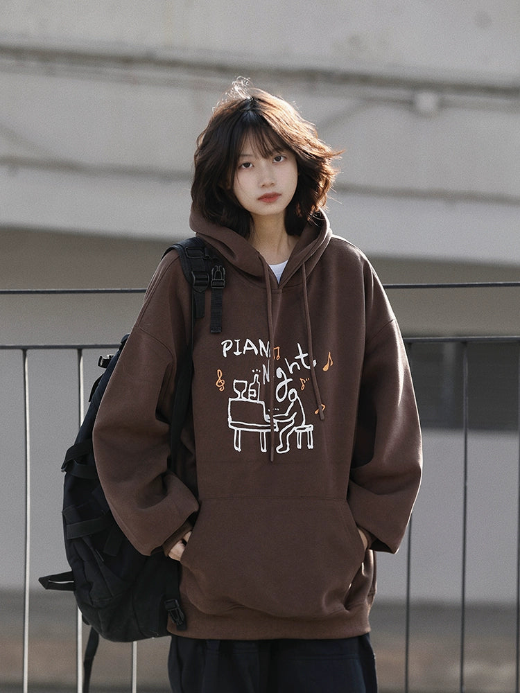 ヘビーウェイト復古フーディ(MF950)