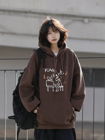 ヘビーウェイト復古フーディ(MF950)