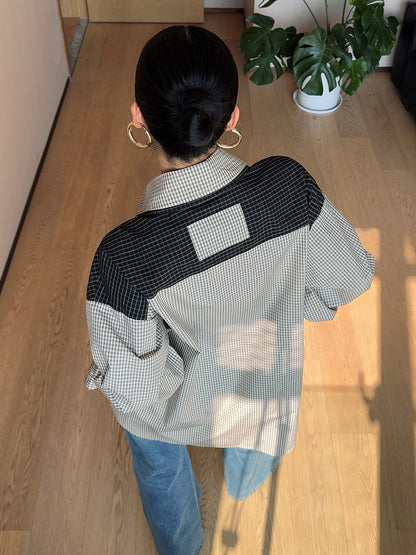 コットン長袖シャツ（AVN024）