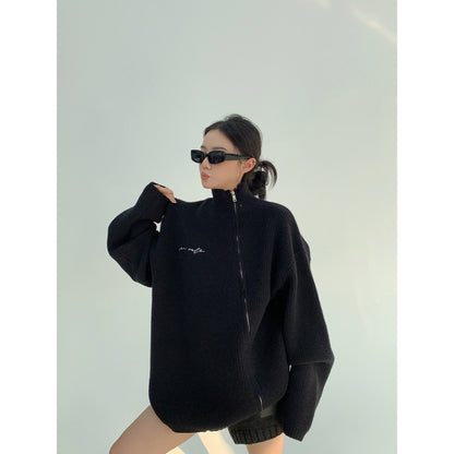 オーバーサイズニットカーディガン（AVN052）