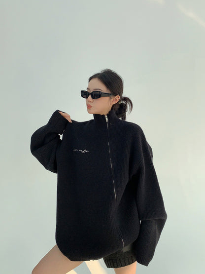 オーバーサイズニットカーディガン（AVN052）