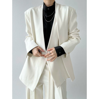 レトロモード調 飄帯付き西装ジャケット(MF288)