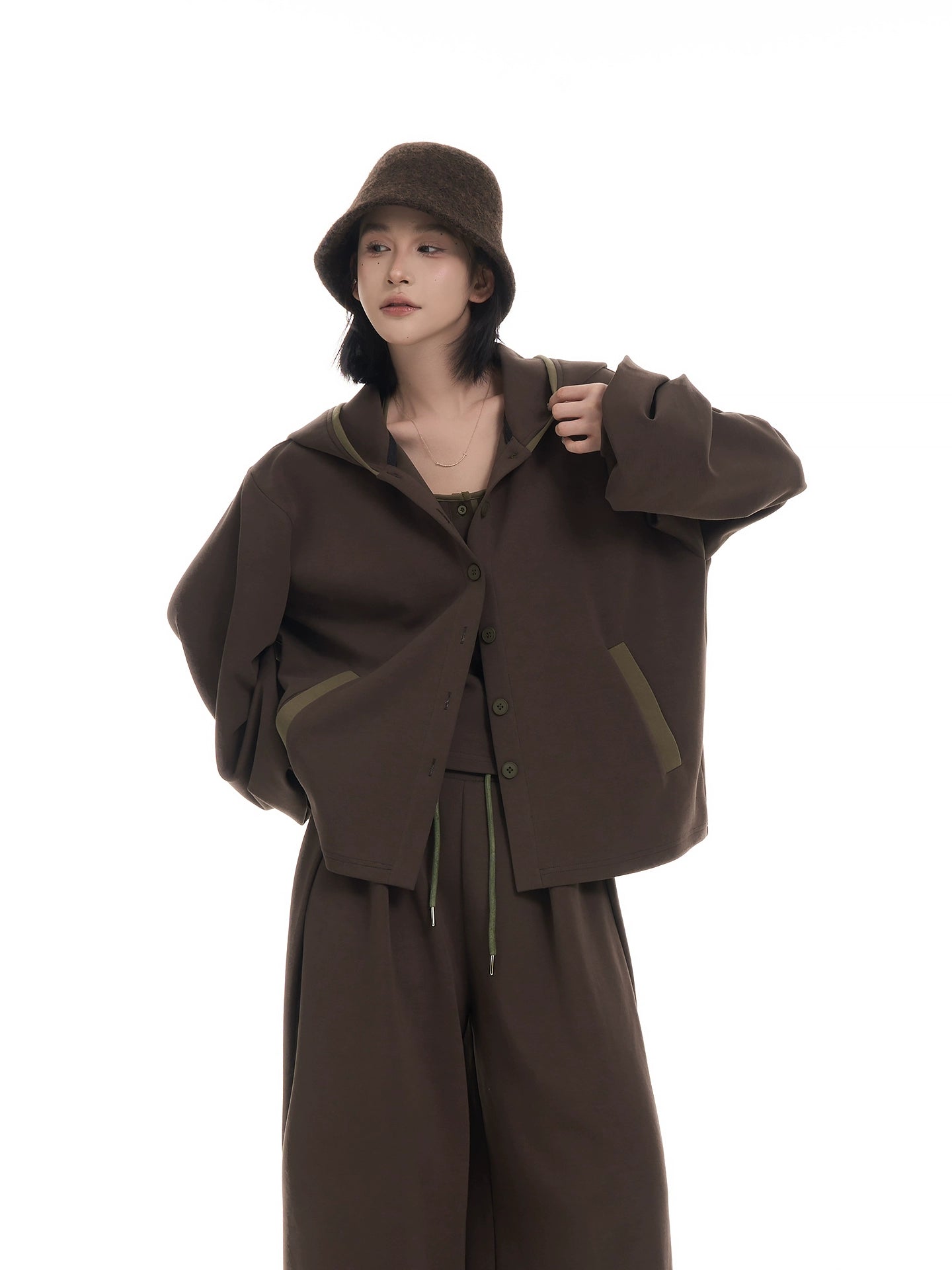 韓系リラックスカジュアルスウェット（CZ360）