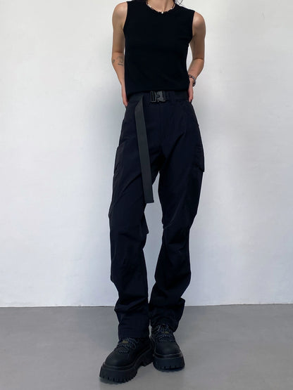 防水裏起毛カーゴジョガーパンツ（HU108）