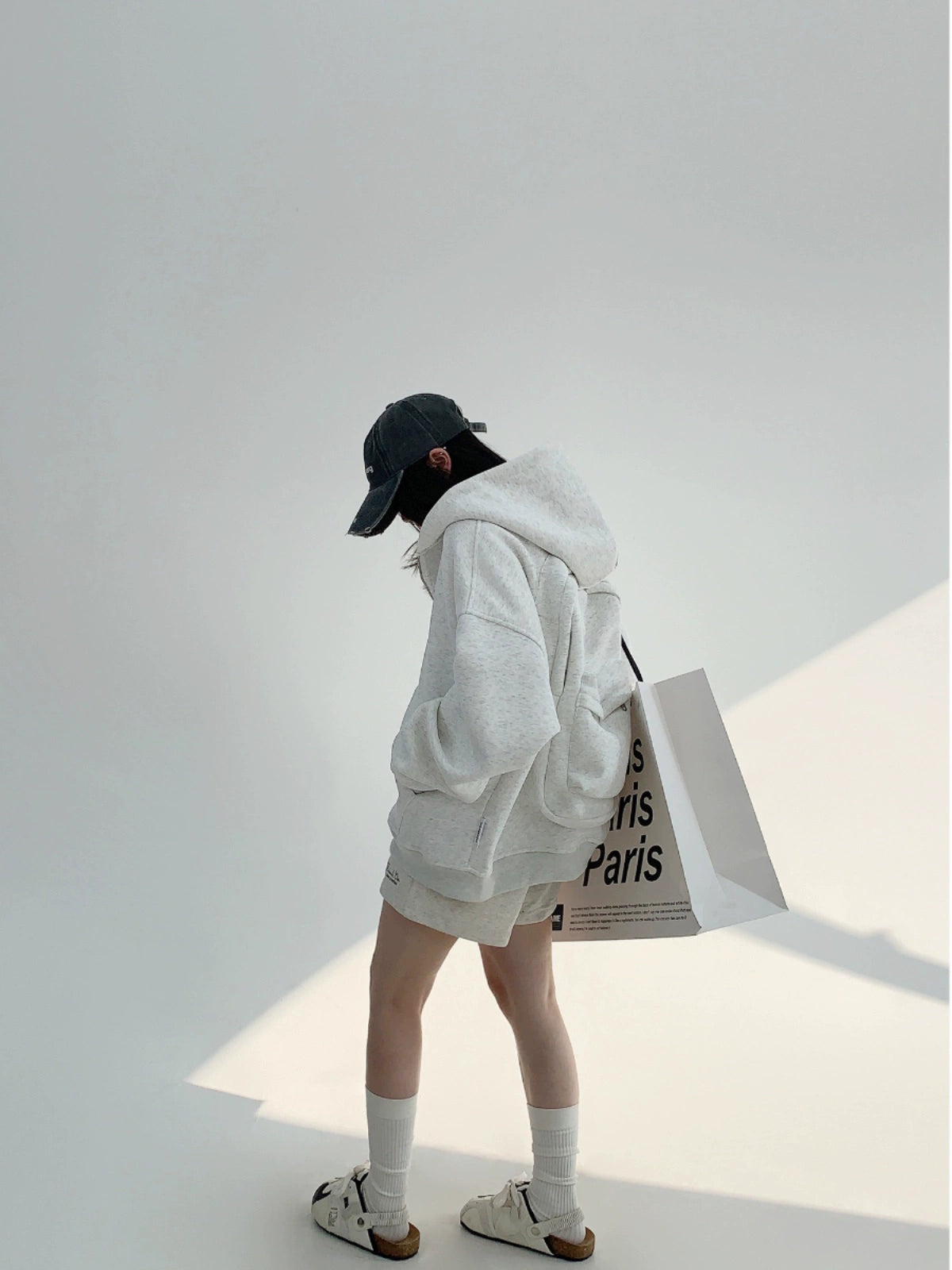 バックパックデザインフーディジャケット(HU290)