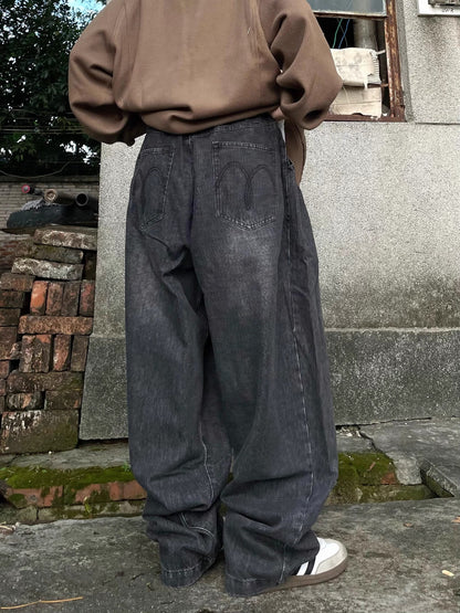 日系レトロ・340gヘビーウェイトワイドデニム（AVN006）