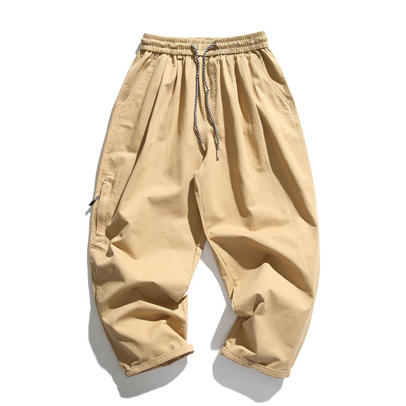 日系レトロ・ワイドテーパード工装パンツ（AVN003）