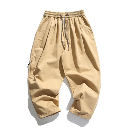 日系レトロ・ワイドテーパード工装パンツ（AVN003）