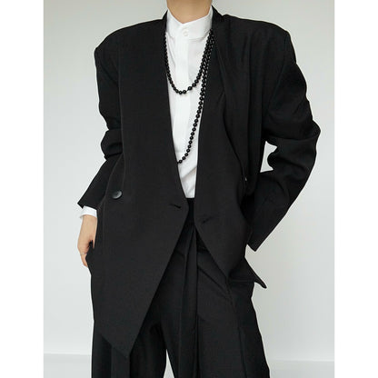 レトロモード調 飄帯付き西装ジャケット(MF288)