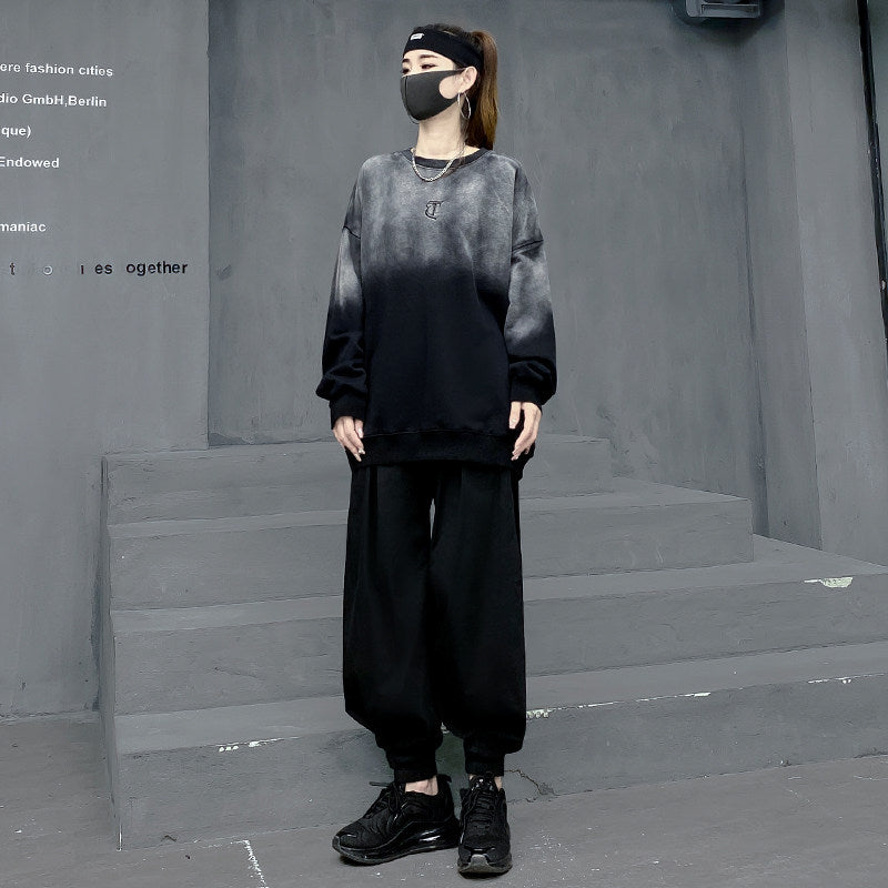 Mクールモード・ブラックグラデーション（スウェット＋ワイドパンツ）（AVN002）