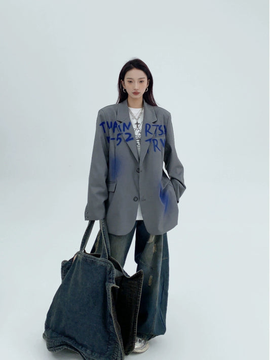 ハンドグラフィティオーバージャケット(CZ005)