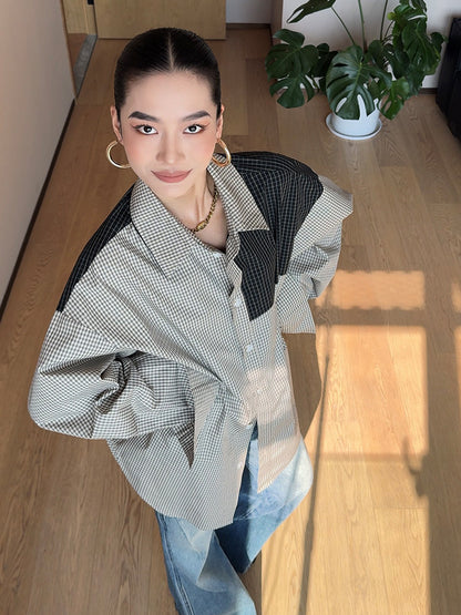 コットン長袖シャツ（AVN024）