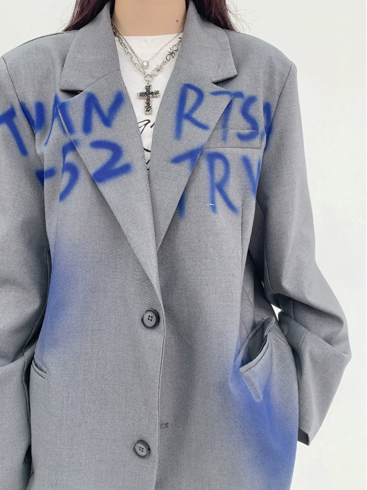 ハンドグラフィティオーバージャケット(CZ005)