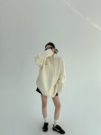 オーバーサイズニットカーディガン（AVN052）