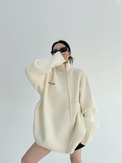 オーバーサイズニットカーディガン（AVN052）