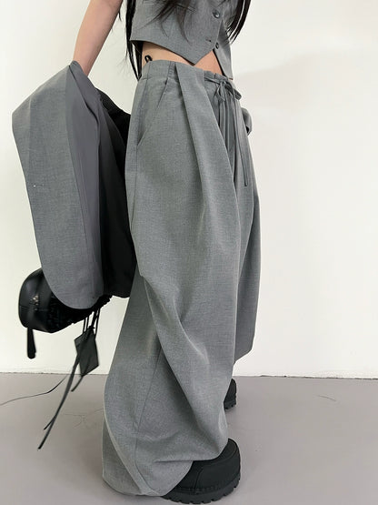 グレーオーバーサイズテーラード(MF937)