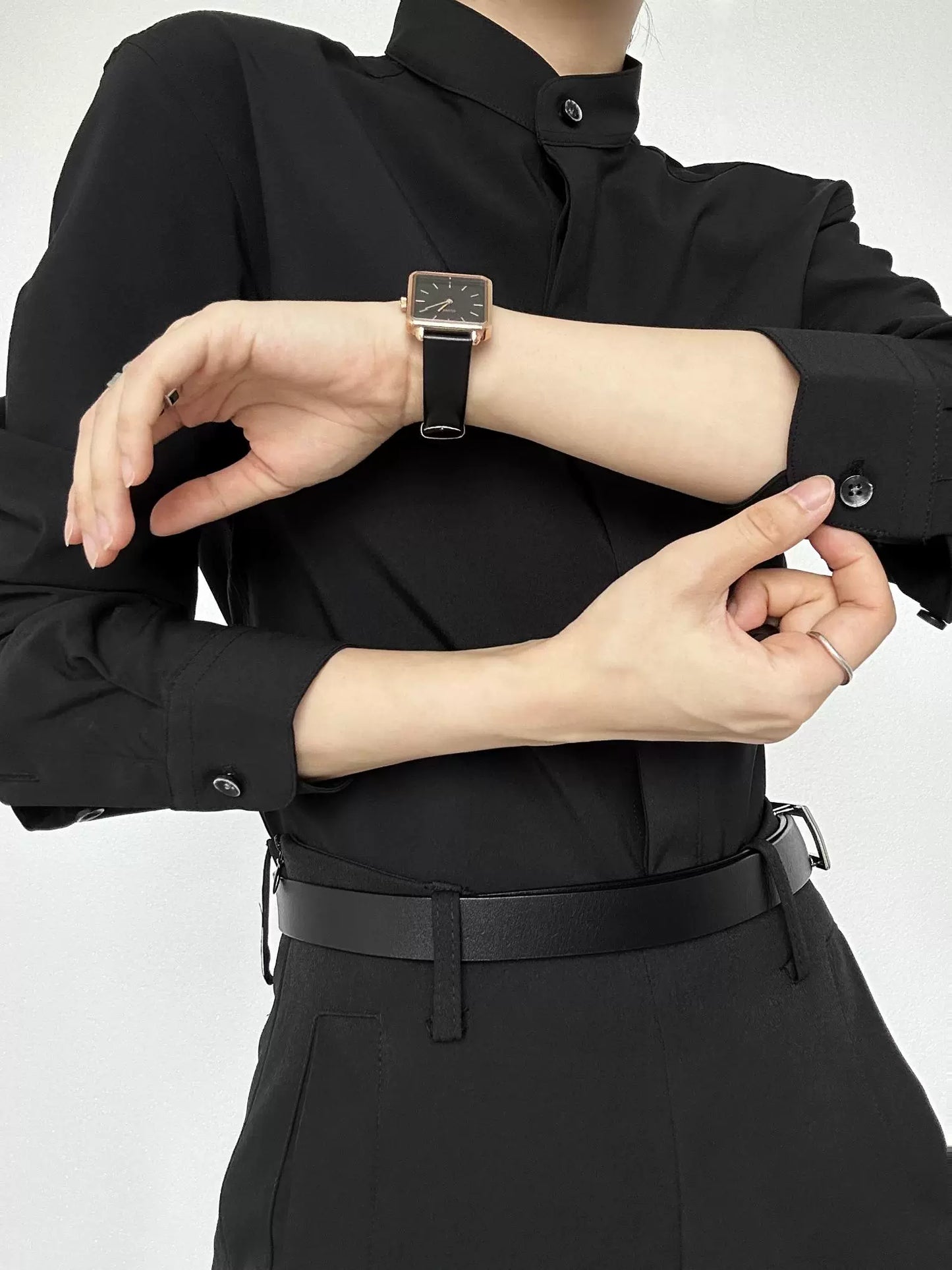 上品モード 長袖シャツ(HU294)