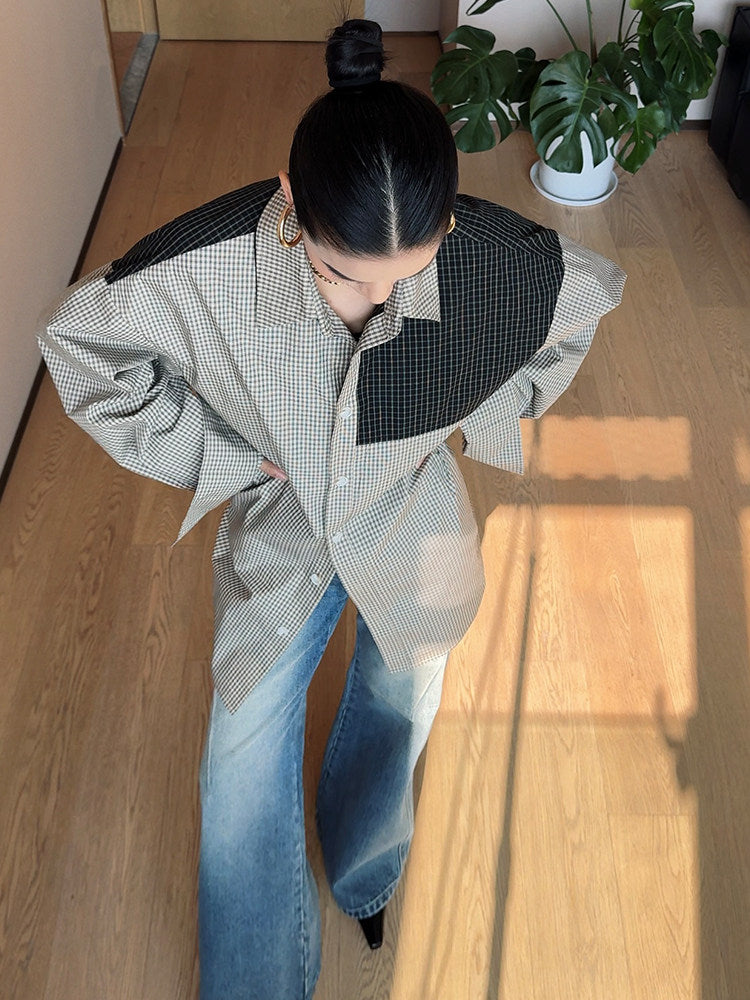 コットン長袖シャツ（AVN024）