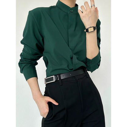 上品モード 長袖シャツ(HU294)